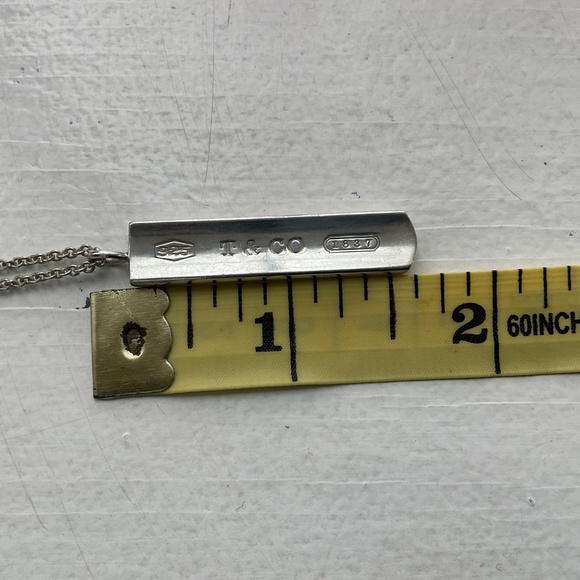Authentic Tiffany bar necklace - Picture 7 of 9